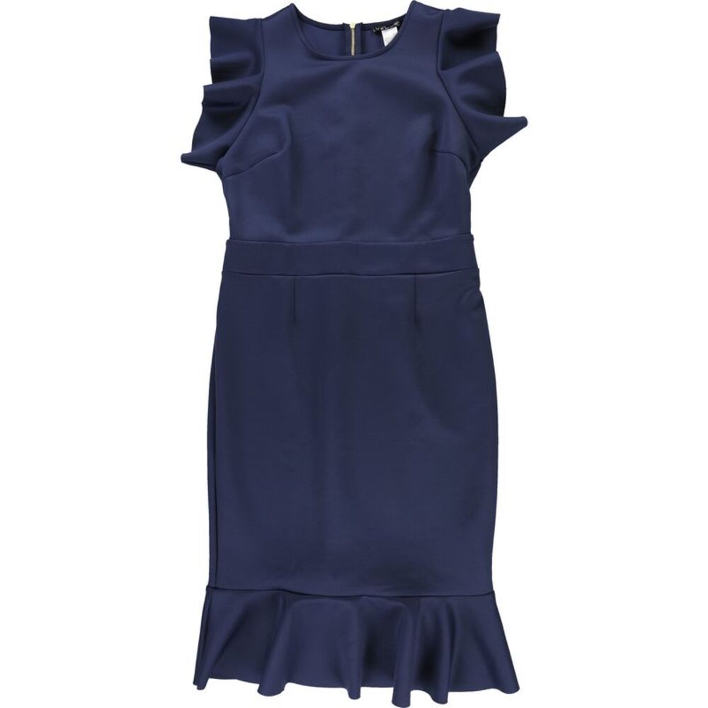 VENUS Womens Flutter sleeve Midi Dress, NWT